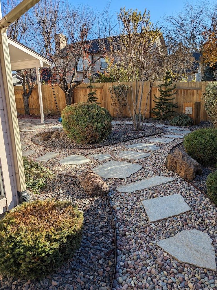 Maintained residential landscape — Green Lawn Care portfolio photo